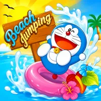 Play Game Doraemon Beach Jumping