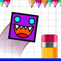 Play Game Geometry Jump Sketchy