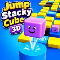 Play Game Jump Stacky Cube 3D