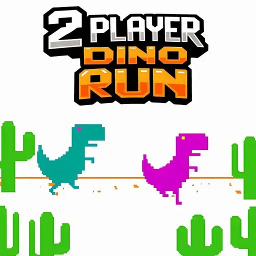 Play 2 Player Dino Run now!