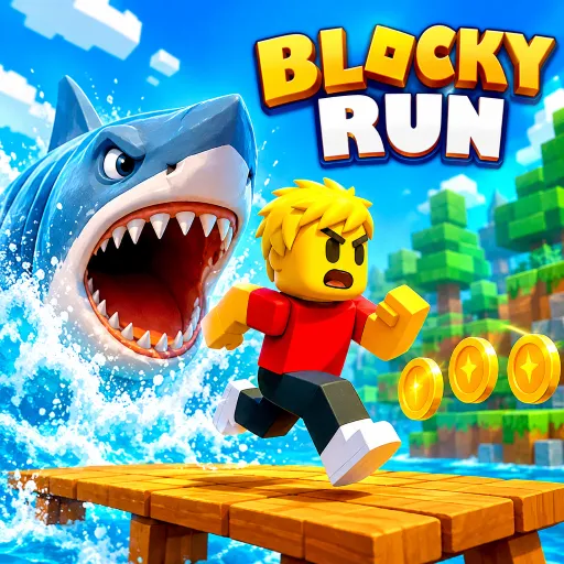 PLay Blocky Run now!