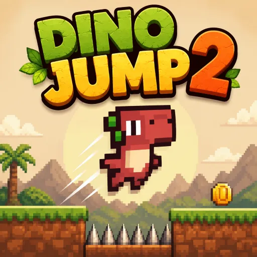 Play Dino Jump 2 now!