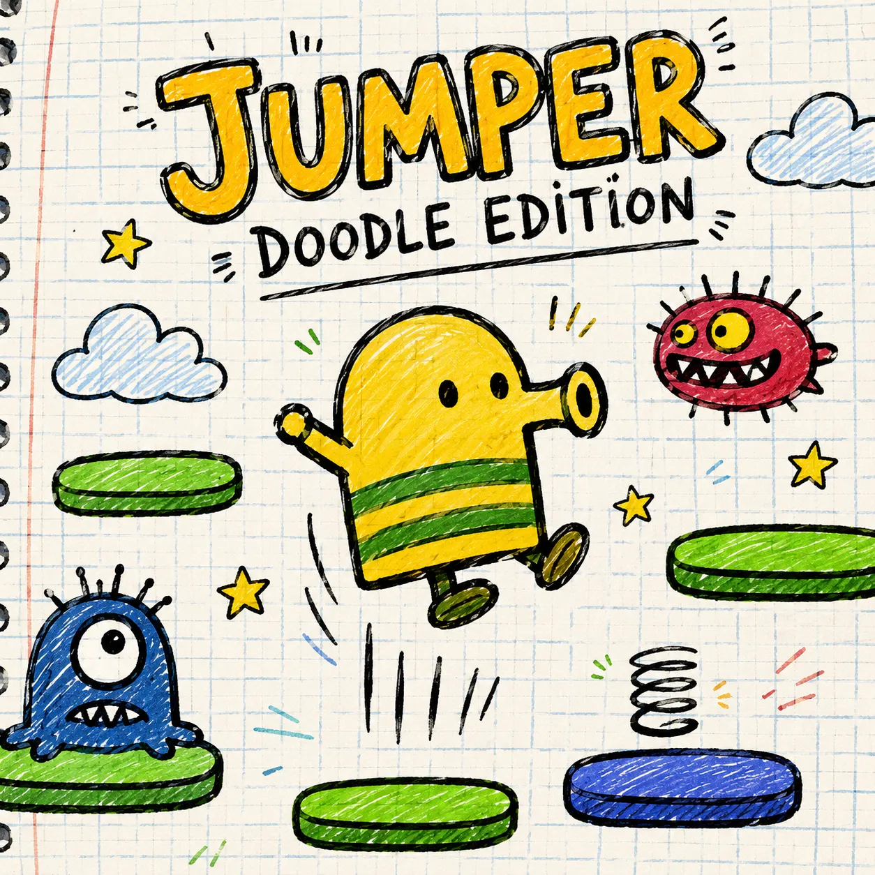 Play Jumper - Doodle Edition now!