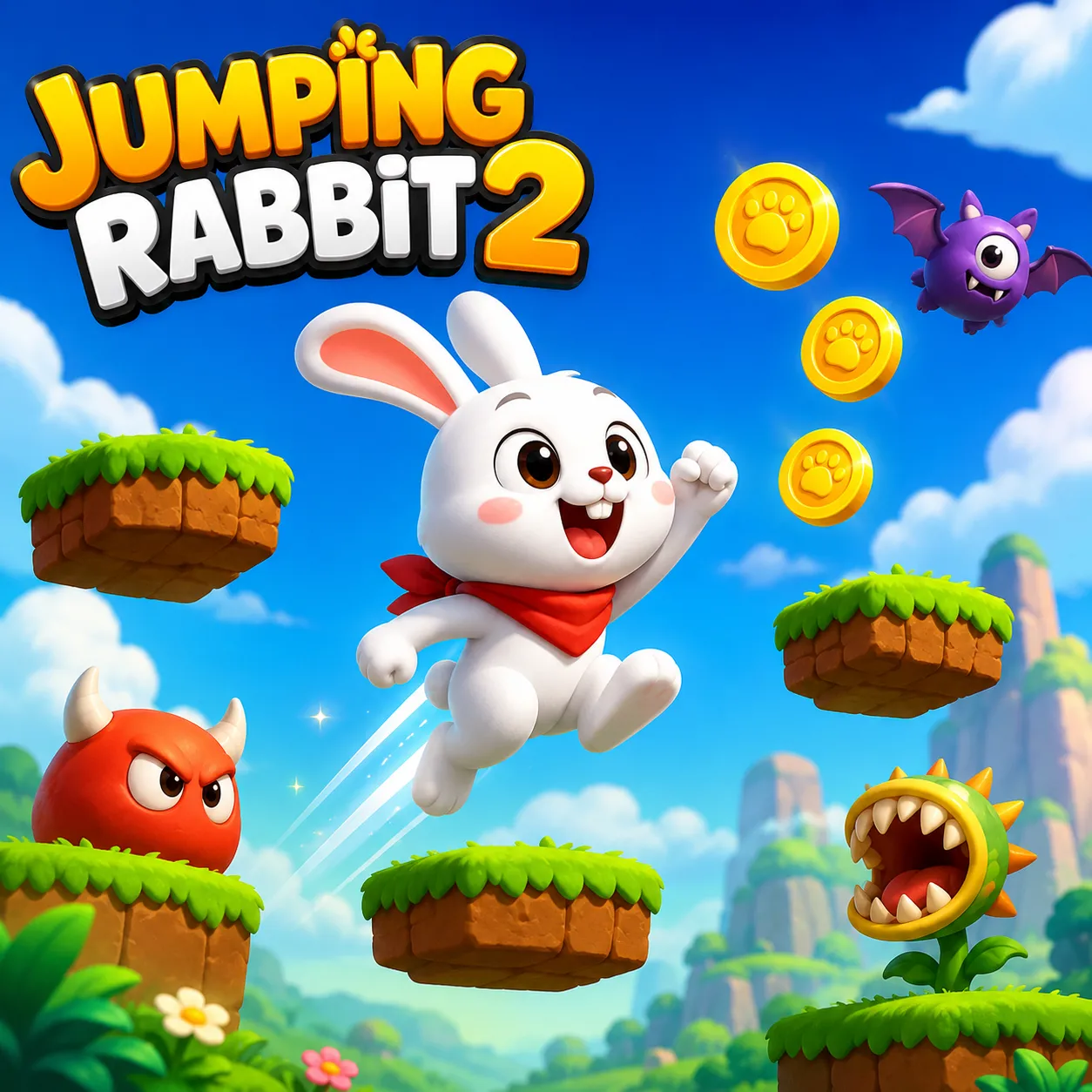 Play Jumping Rabbit 2 now!