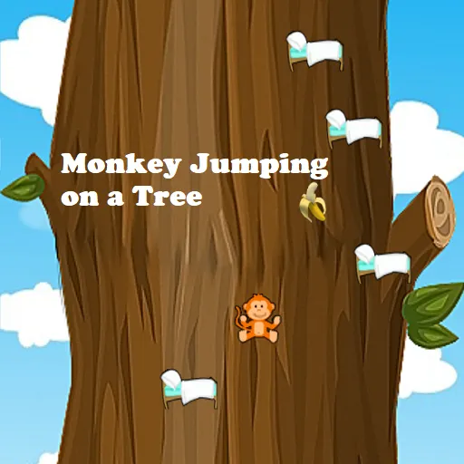 Play Monkey Jumping on a Tree now!
