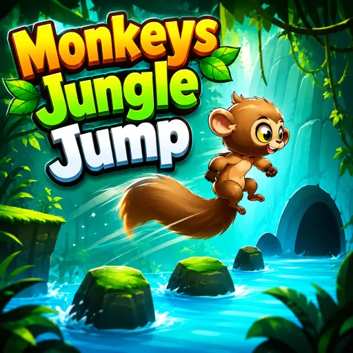 Play Monkeys Jungle Jump now!